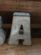 GALVANIZED "USA" LETTERS (PERFECT FOR YOUR HOME OR OFFICE OR THE FOURTH OF JULY DECOR)