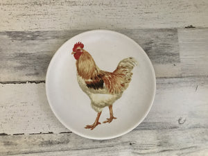 COCK-A-DOODLE-CUTE! DECORATIVE ROOSTER WALL PLATE