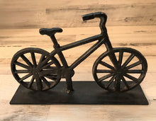 CAST-IRON BICYCLE DECORATIVE ACCENT (SIMPLE, BEAUTIFUL, STURDY)