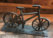 CAST-IRON BICYCLE DECORATIVE ACCENT (SIMPLE, BEAUTIFUL, STURDY)