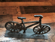 CAST-IRON BICYCLE DECORATIVE ACCENT (SIMPLE, BEAUTIFUL, STURDY)