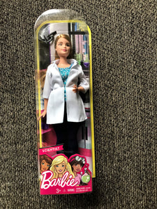 SCIENTIST BARBIE (BLONDE)/"YOU CAN BE ANYTHING" BARBIE