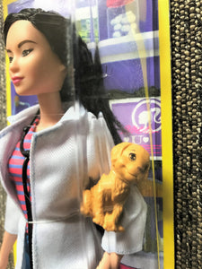 DR. BARBIE, PET VET/"YOU CAN BE ANYTHING" BARBIE