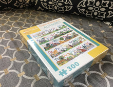300-PIECE FRESH AND MODERN, FUN, WHIMSICAL, ARTSY ALPHABET PUZZLE (MAKES A BEAUTIFUL, SPECIAL GIFT!)