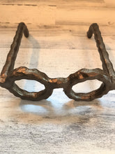 FUN AND FUNKY CAST-IRON GOLD SPECTACLES ACCENT DECOR