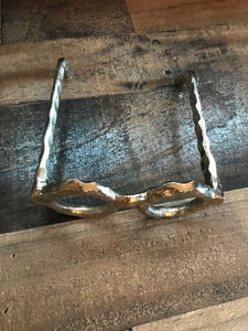 FUN AND FUNKY CAST-IRON GOLD SPECTACLES ACCENT DECOR