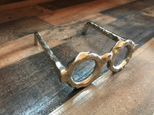 FUN AND FUNKY CAST-IRON GOLD SPECTACLES ACCENT DECOR