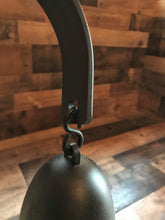 RING-RING-RING! LET'S EAT! COME AND GET IT! CHARMING OLD-SCHOOL BLACK DINNER BELL