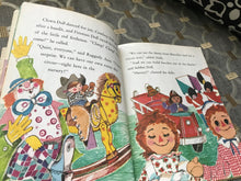 "RAGGEDY ANN AND ANDY AND THE RAINY-DAY CIRCUS" VINTAGE CHILDREN'S LITTLE GOLDEN BOOK (1974/SECOND PRINTING)