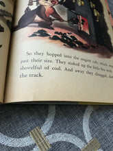 "WALT DISNEY'S DONALD DUCK'S TOY TRAIN" 1950 VINTAGE CHILDREN'S LITTLE GOLDEN BOOK (RARE!)