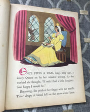 "WALT DISNEY'S SNOW WHITE AND THE SEVEN DWARFS" RARE 1948 VINTAGE LITTLE GOLDEN BOOK