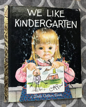 "WE LIKE KINDERGARTEN" 1965 FIRST-EDITION VINTAGE CHILDREN'S LITTLE GOLDEN BOOK