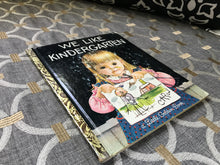 "WE LIKE KINDERGARTEN" 1965 FIRST-EDITION VINTAGE CHILDREN'S LITTLE GOLDEN BOOK