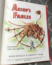 "AESOP'S FABLES" VINTAGE 1953 CHILDREN'S RAND MCNALLY/JUNIOR ELF BOOK (SO SPECIAL AND IN AMAZING CONDITION!)