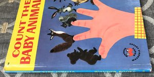 "COUNT THE BABY ANIMALS" 1958 VINTAGE CHILDREN'S BOOK/PROBABLY A FIRST EDITION (AMAZING CONDITION)