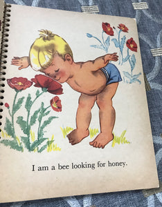 VERY RARE "WHO AM I?" 1953 VINTAGE CHILDREN'S BOOK--SO CUTE! SO CHARMING! (A FIRST EDITION, MOST LIKELY)