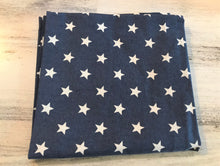 STARRY BLUE-DENIM AND WHITE CLOTH NAPKINS (SOLD INDIVIDUALLY)