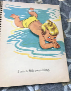 VERY RARE "WHO AM I?" 1953 VINTAGE CHILDREN'S BOOK--SO CUTE! SO CHARMING! (A FIRST EDITION, MOST LIKELY)