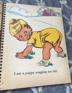 VERY RARE "WHO AM I?" 1953 VINTAGE CHILDREN'S BOOK--SO CUTE! SO CHARMING! (A FIRST EDITION, MOST LIKELY)