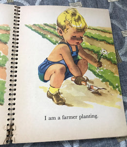 VERY RARE "WHO AM I?" 1953 VINTAGE CHILDREN'S BOOK--SO CUTE! SO CHARMING! (A FIRST EDITION, MOST LIKELY)