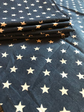 STARRY BLUE-DENIM AND WHITE CLOTH NAPKINS (SOLD INDIVIDUALLY)