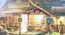 300 EXTRA-LARGE PIECE COUNTRY LIFE PUZZLE IT'S PUMPKIN TIME! BEAUTIFUL FALL SCENE (MADE IN THE USA!)