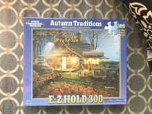 300 EXTRA-LARGE PIECE COUNTRY LIFE PUZZLE IT'S PUMPKIN TIME! BEAUTIFUL FALL SCENE (MADE IN THE USA!)