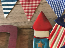 SO PATRIOTIC! SO CUTE! SO FUN! RETRO, RED TRUCK WALL DECOR (PERFECT FOR THE FOURTH OF JULY)