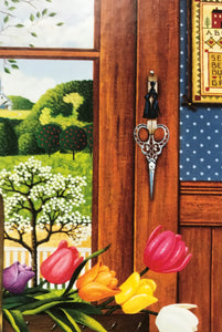 300 LARGER-PIECE PUZZLE THINGS ARE JUST PEACHY COUNTRY LIFE PUZZLE--FULL OF NOSTALGIA AND CHARM (AND MADE IN THE USA!)