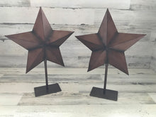 RUSTIC, COPPER STAR-ON-A-STAND TABLETOP DECOR ACCENT (GORGEOUS YEAR-ROUND OR PERFECT FOR THE FOURTH OF JULY OR CHRISTMAS)