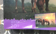 300-PIECE HORSE-THEMED PUZZLE:  BREAKFAST BUFFET WITH THE N E I G H BORS (MADE IN THE USA!)