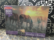 300-PIECE HORSE-THEMED PUZZLE:  BREAKFAST BUFFET WITH THE N E I G H BORS (MADE IN THE USA!)
