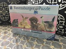 500-PIECE TOP-QUALITY PANORAMA PUZZLE--SWEETIE-SWEET BABY ANIMALS (PERFECT FOR EASTER/SPRINGTIME)