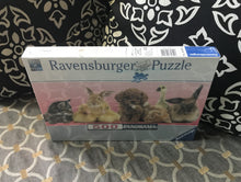 500-PIECE TOP-QUALITY PANORAMA PUZZLE--SWEETIE-SWEET BABY ANIMALS (PERFECT FOR EASTER/SPRINGTIME)