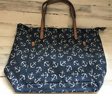 PATRIOTIC CANVAS TOTE-STYLE PURSE:  FOUR DIFFERENT STYLES (BLUE AND WHITE STARS/BLUE BANDANA-PATTERN/RED BANDANA-PATTERN/BLUE NAUTICAL