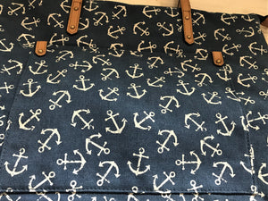 PATRIOTIC CANVAS TOTE-STYLE PURSE:  FOUR DIFFERENT STYLES (BLUE AND WHITE STARS/BLUE BANDANA-PATTERN/RED BANDANA-PATTERN/BLUE NAUTICAL