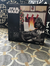 300 LARGE-PIECE CHRISTMAS-Y MERRY DARTH-MAS PUZZLE! A VERY STAR WARS-Y HOLIDAY PUZZLE COLLECTORS' ITEM (MADE IN THE USA!)