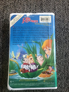 RARE BLACK DIAMOND ORIGINAL CLAMSHELL-CASE COPY OF "THE RESCUERS" WALT DISNEY HOME VIDEO/THE CLASSICS (VHS 1399)