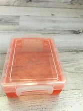 WEE, WITTLE, PLASTIC STORAGE BOXES (PERFECT FOR CRAYONS OR SMALL TREASURES)