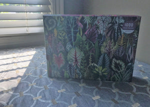 1,000-PIECE IT'S-A-JUNGLE-IN-HERE NATURE-THEMED HOUSEPLANT PUZZLE (SOOOOO PRETTY)