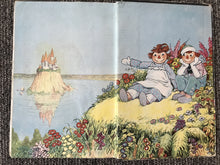 RARE "RAGGEDY ANN'S WISHING PEBBLE" (VINTAGE FIRST EDITION 1925 BOOK, WRITTEN AND ILLUSTRATED BY JOHNNY GRUELLE)