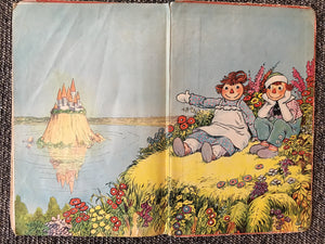 RARE "RAGGEDY ANN STORIES" (VINTAGE FIRST EDITION/1918, WRITTEN & ILLUSTRATED BY JOHNNY GRUELLE/M.A. DONOHUE & COMPANY)