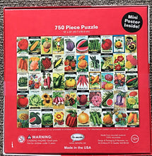 750-PIECE COLORFUL AND SO GORGEOUS! COUNTRY-LIFE HEIRLOOM SEEDS PUZZLE