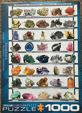 1,000-PIECE PUZZLE WITH DIAMONDS! AND GOLD! AND MORE! (40-MINERALS)