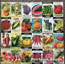 750-PIECE COLORFUL AND SO GORGEOUS! COUNTRY-LIFE HEIRLOOM SEEDS PUZZLE