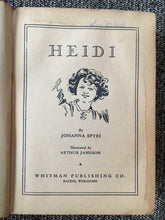 1944 HEIDI (HARDBACK VINTAGE CHILDREN'S BOOK)