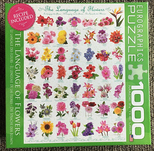 1,000-PIECE FLOWERS AND MORE FLOWERS NATURE-THEMED PUZZLE (MADE IN THE USA!)